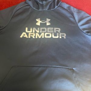 Adult XL Navy/Blue Under Armour hooded sweatshirt